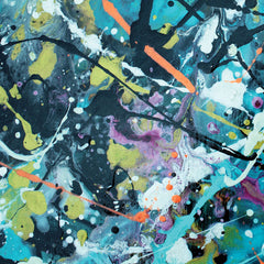 Pollock Style 2 Canvas Print