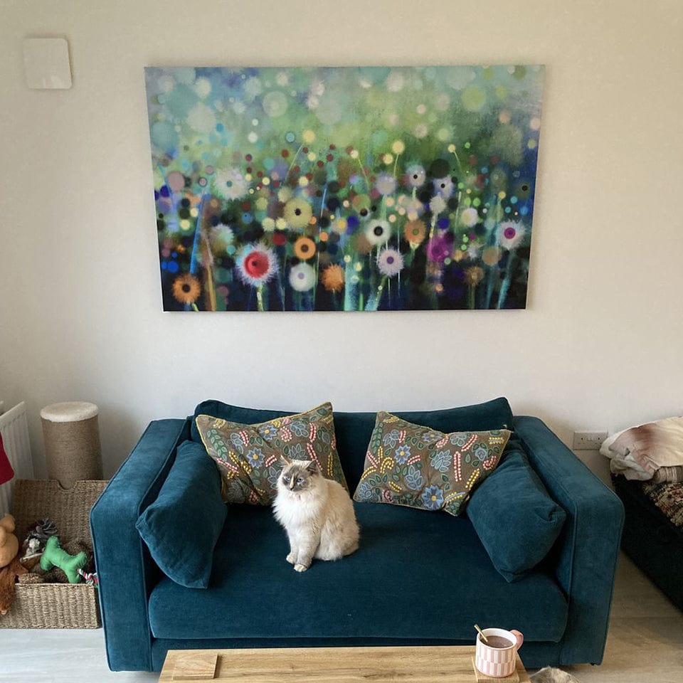 Pretty Flowers Canvas Print wall art product pluie_r / Shutterstock