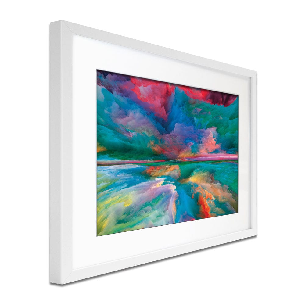 Rainbow Enlightenment Framed Art Print wall art product agsandrew / Shutterstock