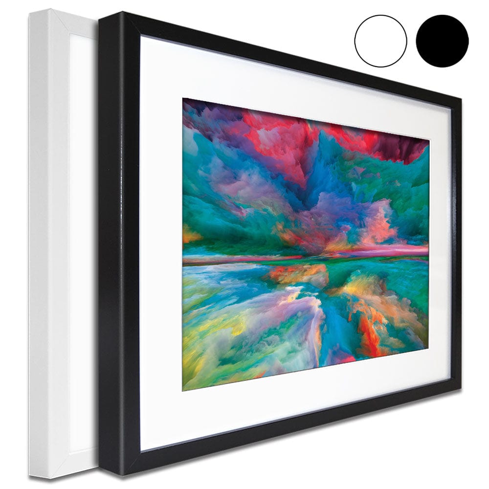 Rainbow Enlightenment Framed Art Print wall art product agsandrew / Shutterstock