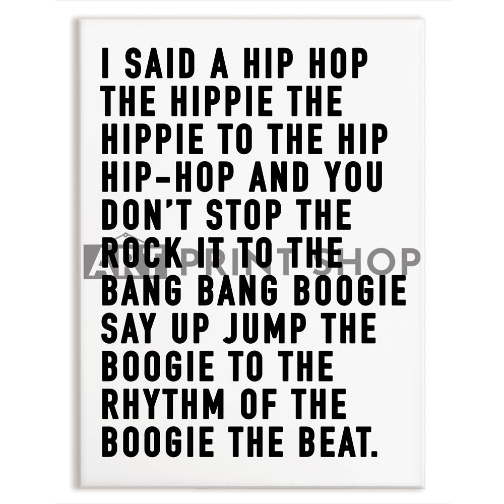 Rappers Delight Canvas Print