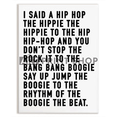 Rappers Delight Canvas Print