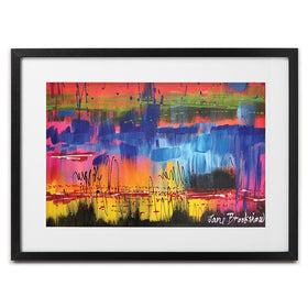 Reflections Framed Art Print wall art product Jane Brookshaw
