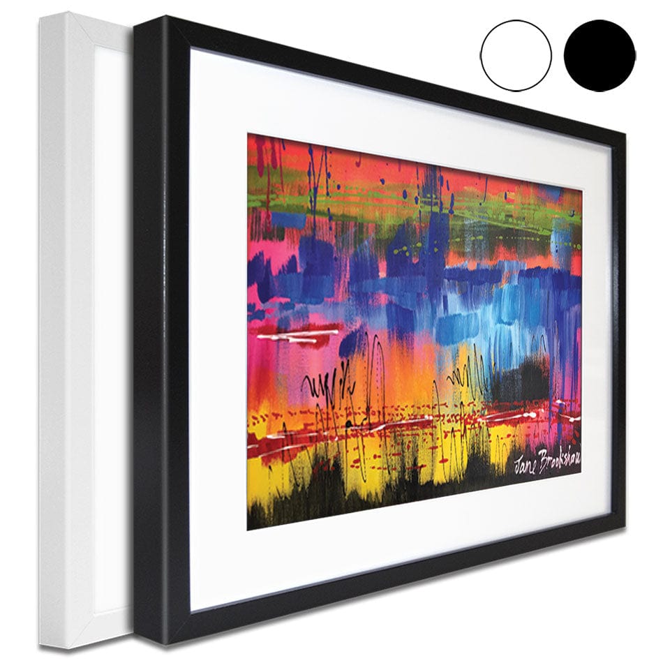 Reflections Framed Art Print wall art product Jane Brookshaw