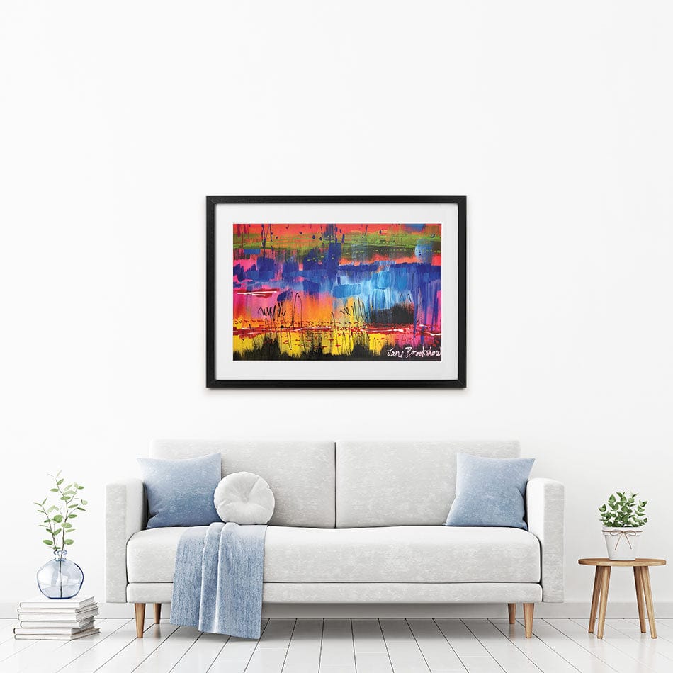 Reflections Framed Art Print wall art product Jane Brookshaw