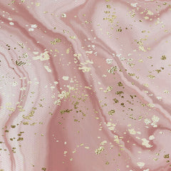 Rose Marble Speckles Canvas Print
