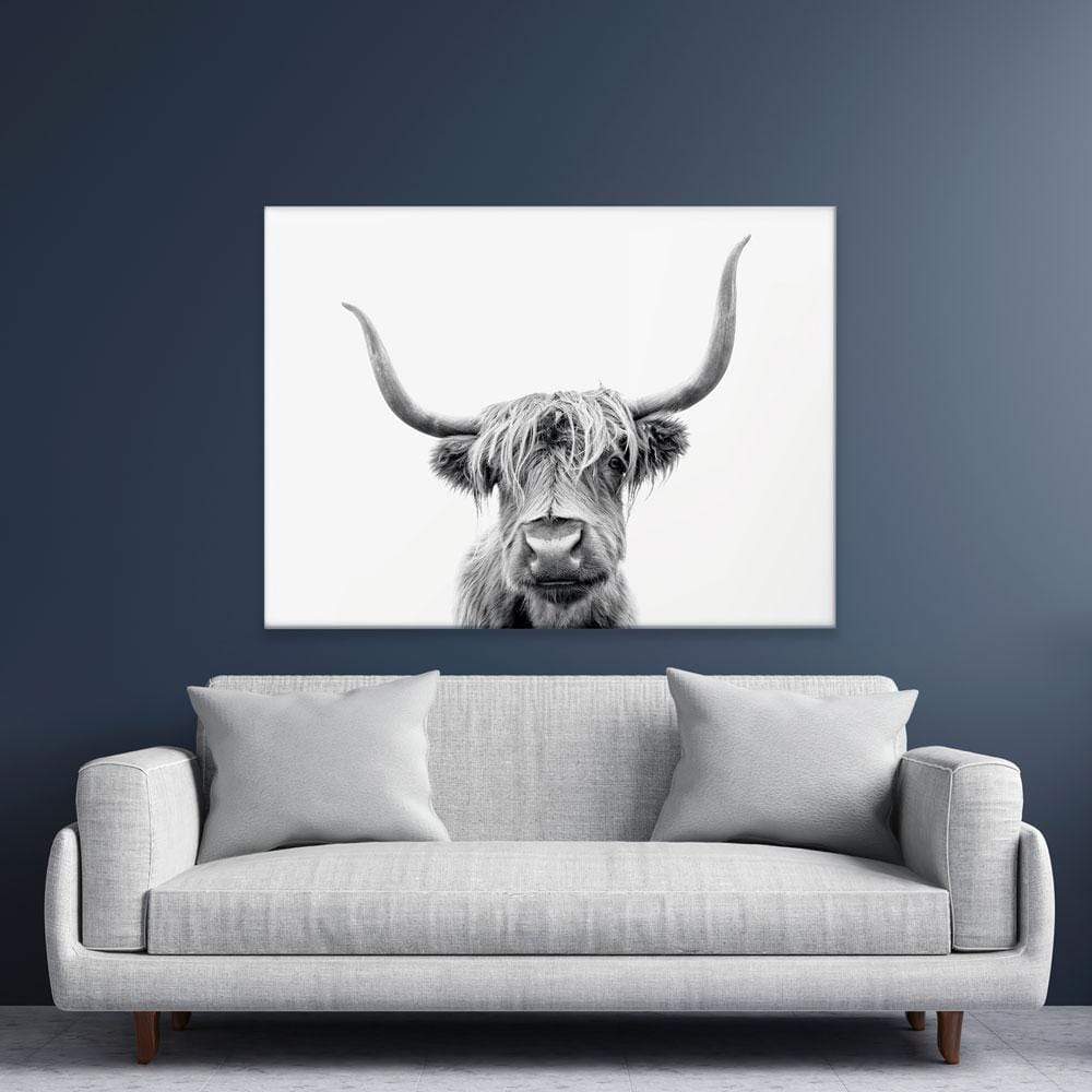 Scottish Highland Cattle Canvas Print wall art product okufner / Shutterstock