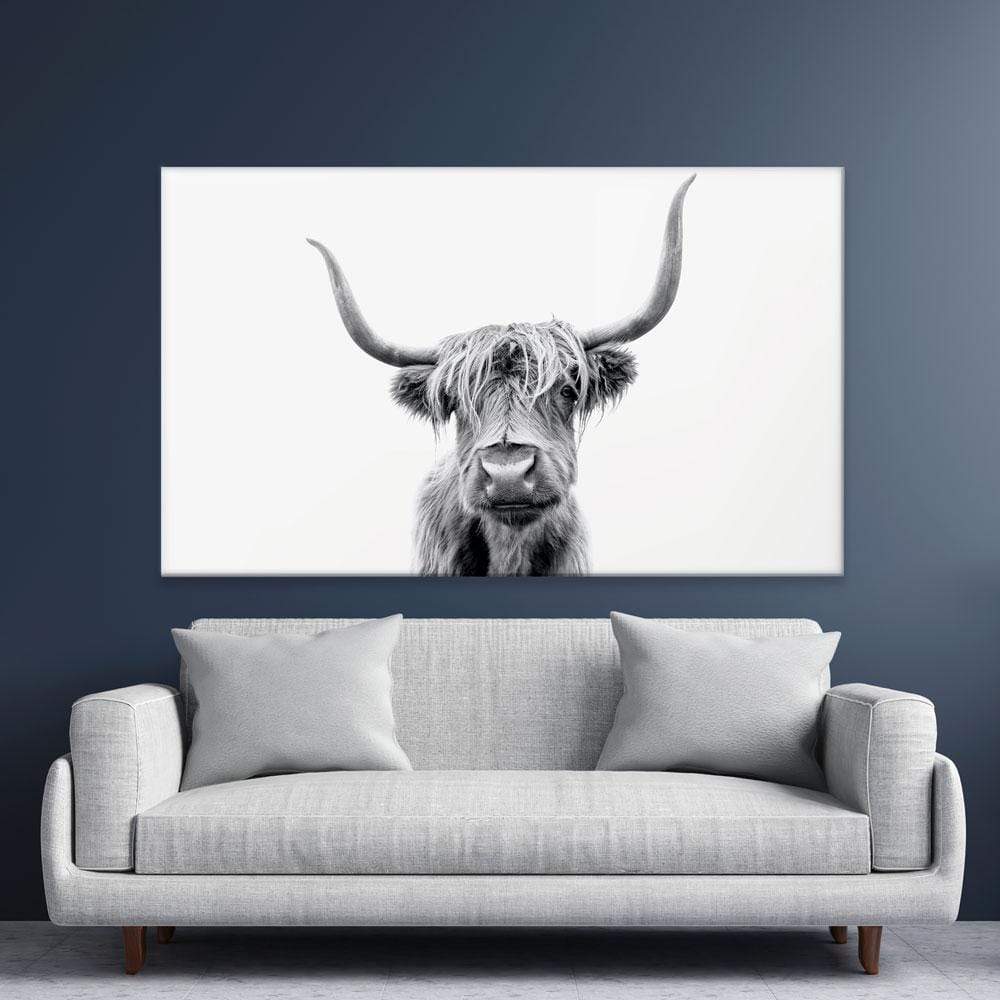 Scottish Highland Cattle Canvas Print wall art product okufner / Shutterstock