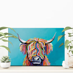 Scottish Cow Canvas Print