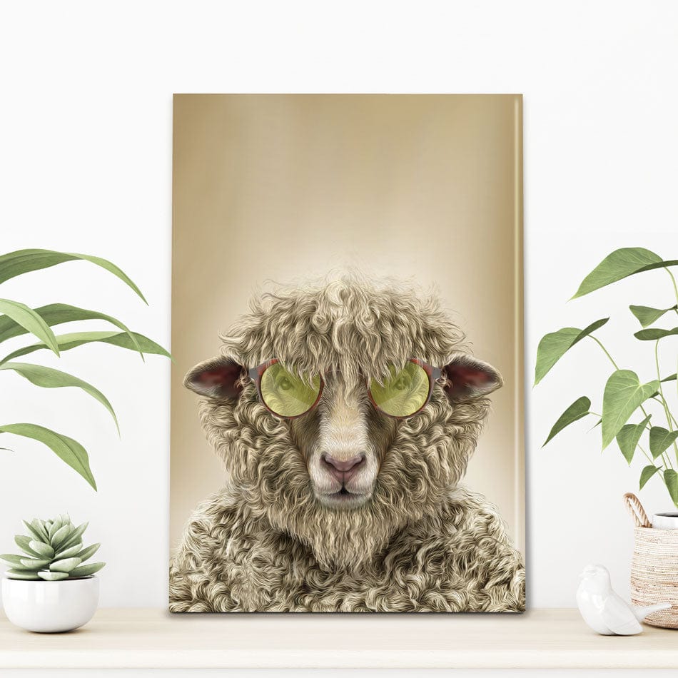 Simon Sheep Canvas Print wall art product Fahad Tariq / Shutterstock