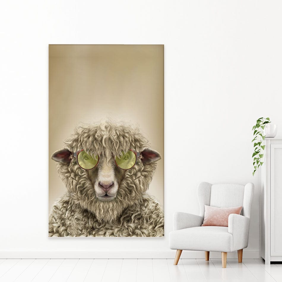 Simon Sheep Canvas Print wall art product Fahad Tariq / Shutterstock