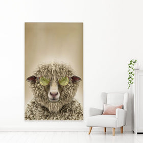 Simon Sheep Canvas Print wall art product Fahad Tariq / Shutterstock