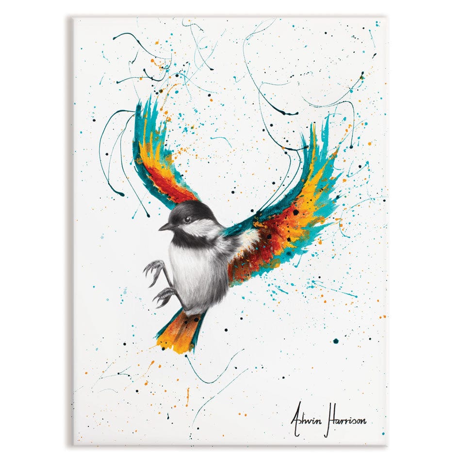Solo Sounds Bird Canvas Print wall art product Ashvin Harrison