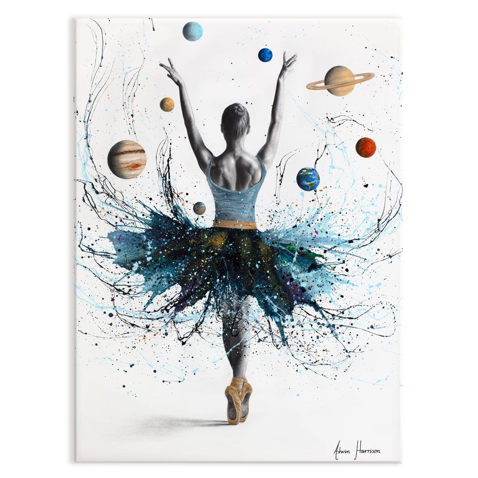 Space Dance Canvas Print wall art product Ashvin Harrison