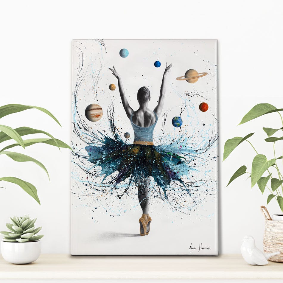 Space Dance Canvas Print wall art product Ashvin Harrison