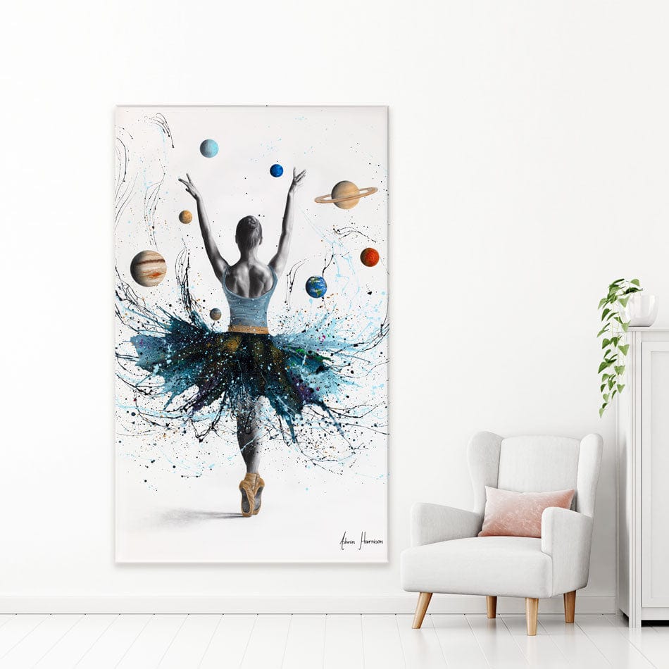 Space Dance Canvas Print wall art product Ashvin Harrison