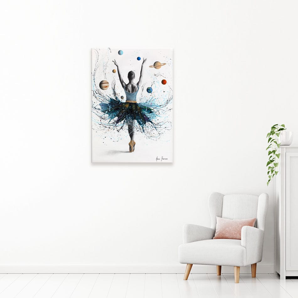 Space Dance Canvas Print wall art product Ashvin Harrison