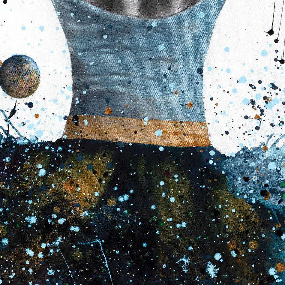 Space Dance Framed Art Print wall art product Ashvin Harrison