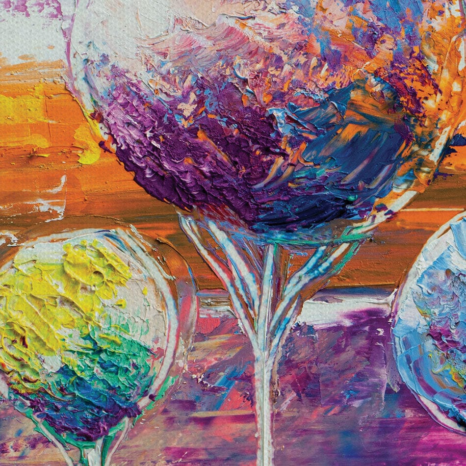 Square Trees Canvas Print wall art product S-BELOV / Shutterstock