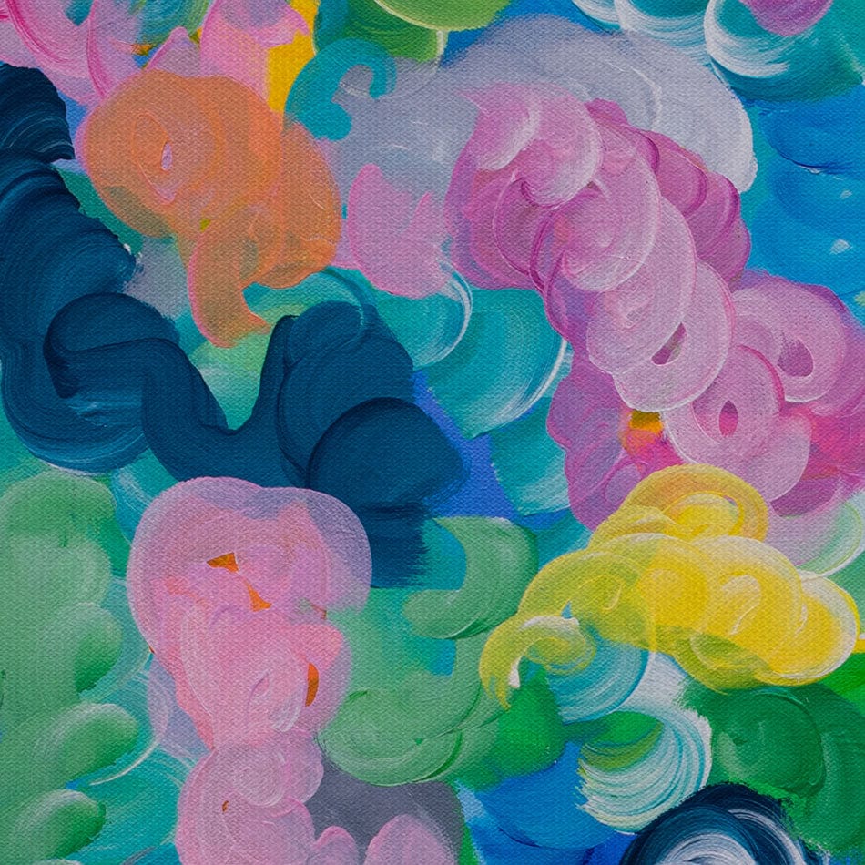 Swirls Canvas Print wall art product Olga Tkachyk