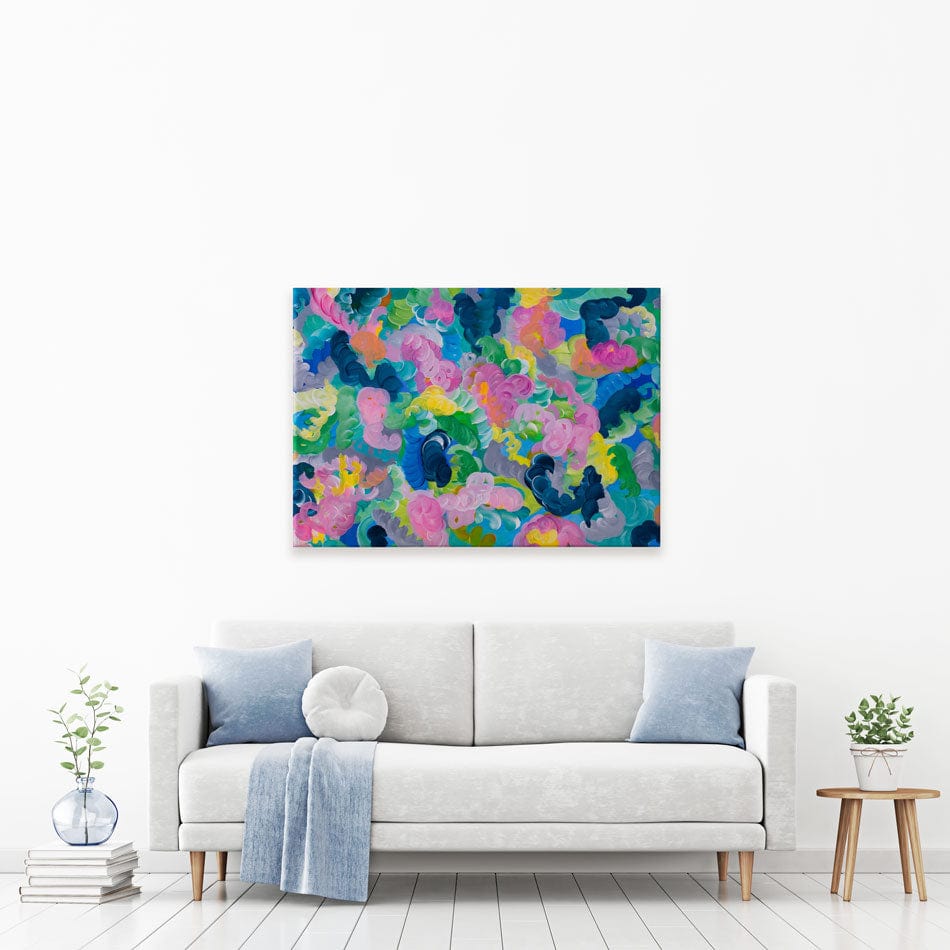 Swirls Canvas Print wall art product Olga Tkachyk