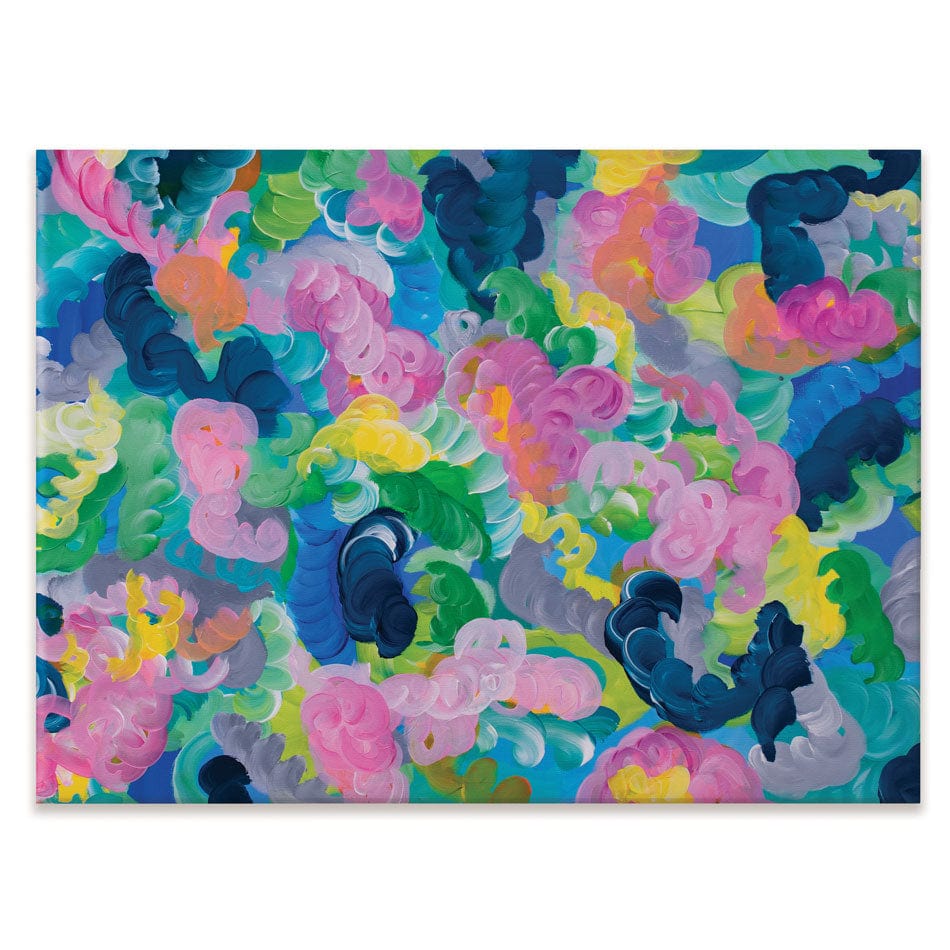 Swirls Canvas Print wall art product Olga Tkachyk