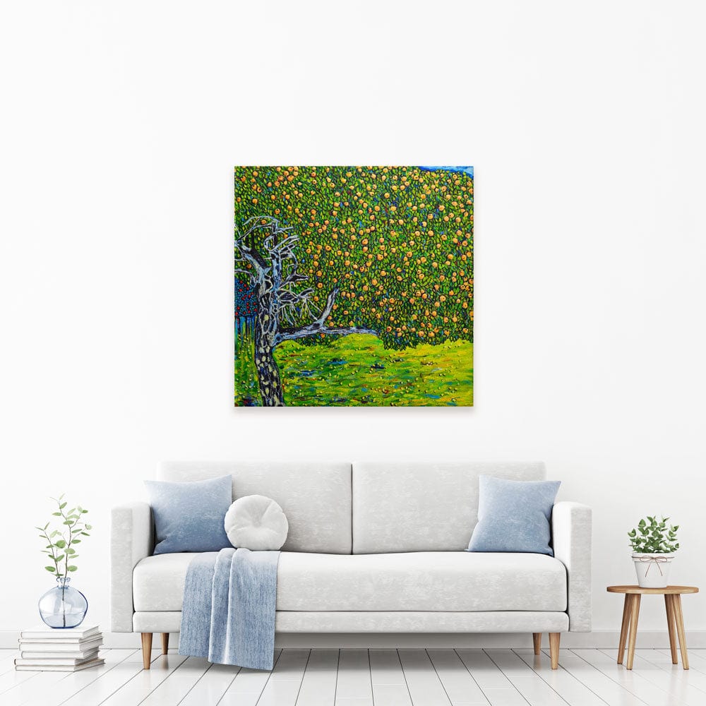 The Golden Apple Tree Square Canvas Print wall art product Vovalis / Shutterstock