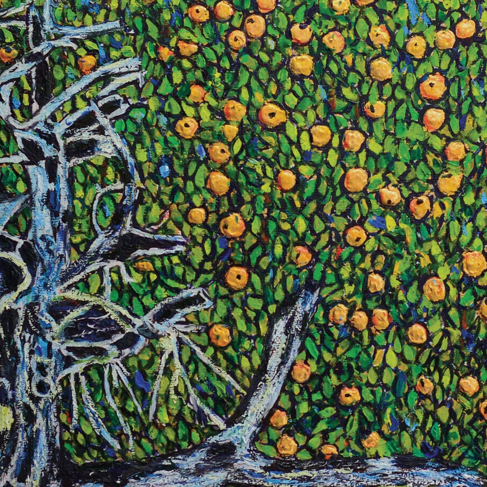 The Golden Apple Tree Square Canvas Print wall art product Vovalis / Shutterstock