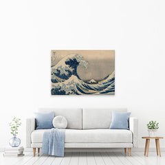 The Great Wave Off Kanagawa Canvas Print