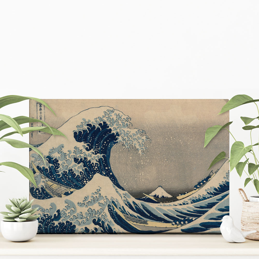 The Great Wave Off Kanagawa Canvas Print