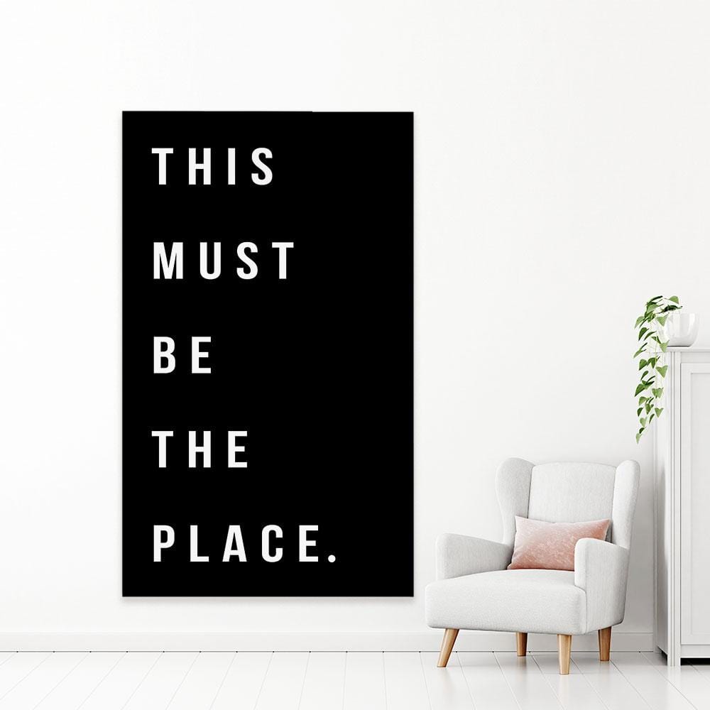 This Must Be The Place Canvas Print wall art product K Lyon / Independent