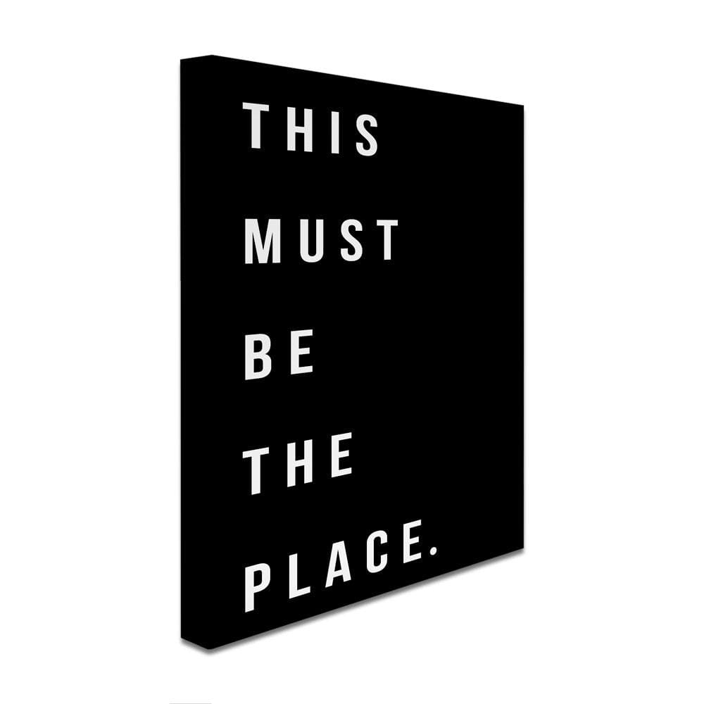 This Must Be The Place Canvas Print wall art product K Lyon / Independent