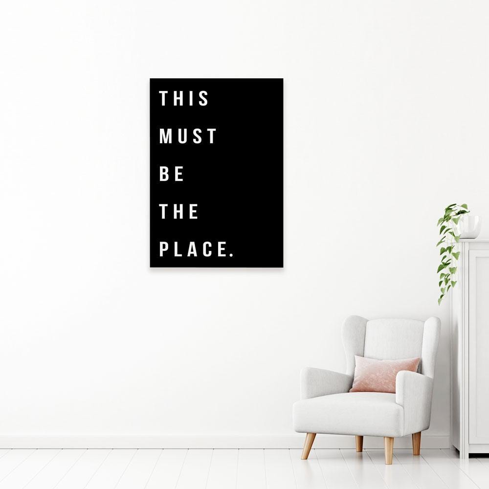 This Must Be The Place Canvas Print wall art product K Lyon / Independent