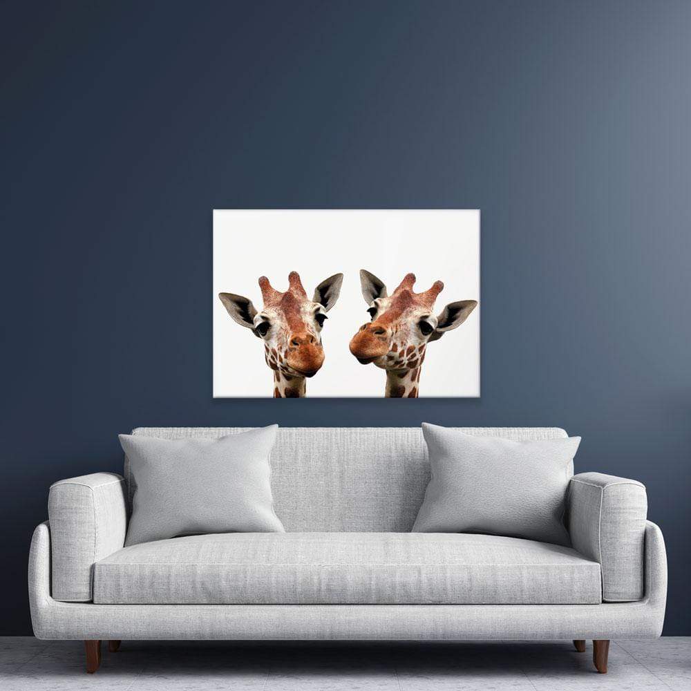 Two Giraffes Canvas Print wall art product kaczor58 / Shutterstock