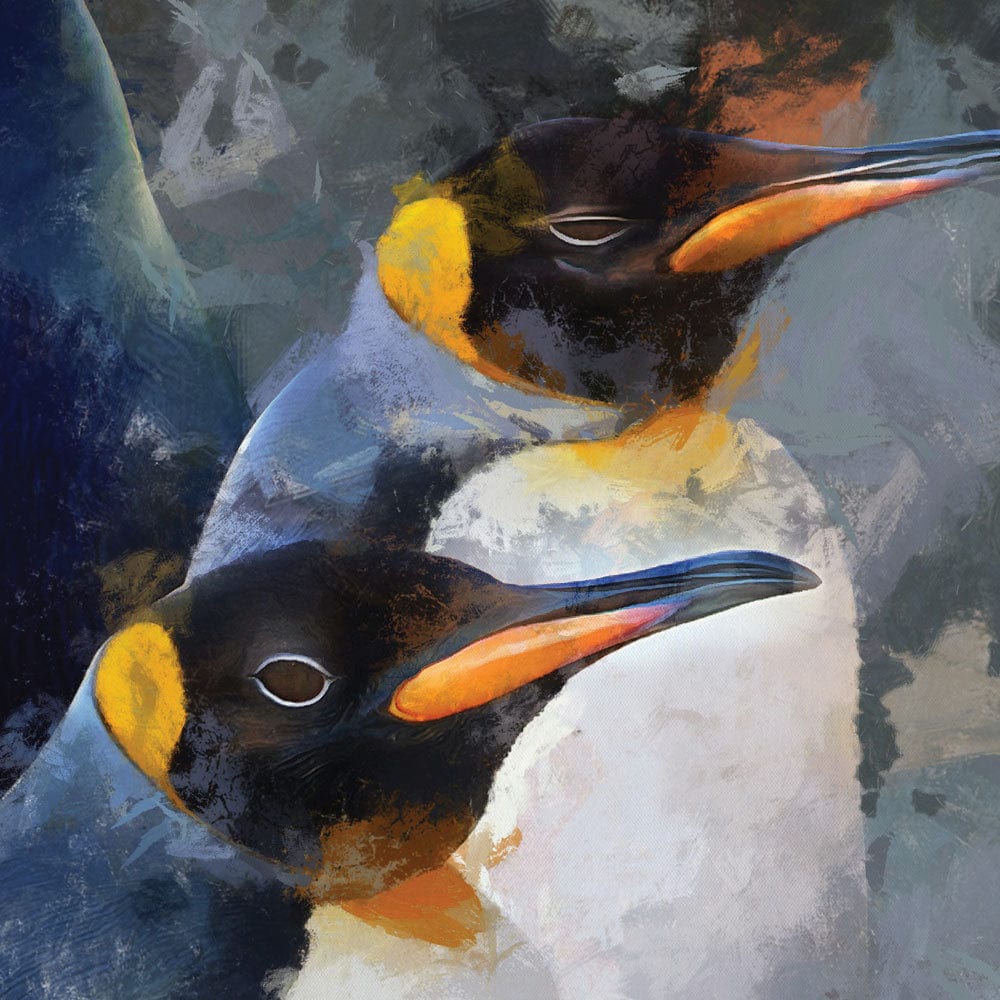 Waddle Of Penguins Framed Art Print wall art product Mohammadreza Zeidabadi / Shutterstock