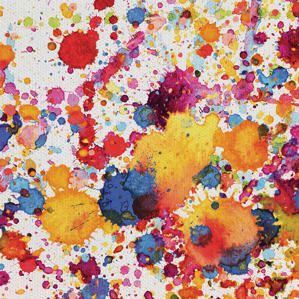 Watercolour Paint Splash Canvas Print