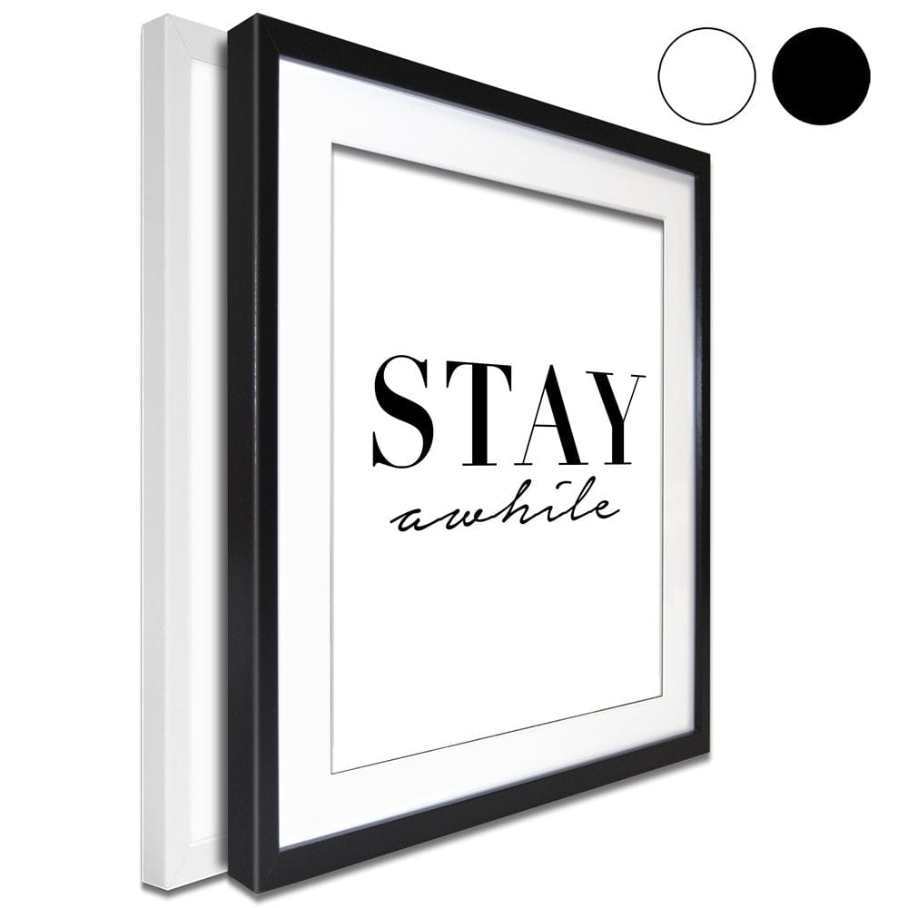 Why Hello Framed Art Print wall art product Art Print Shop