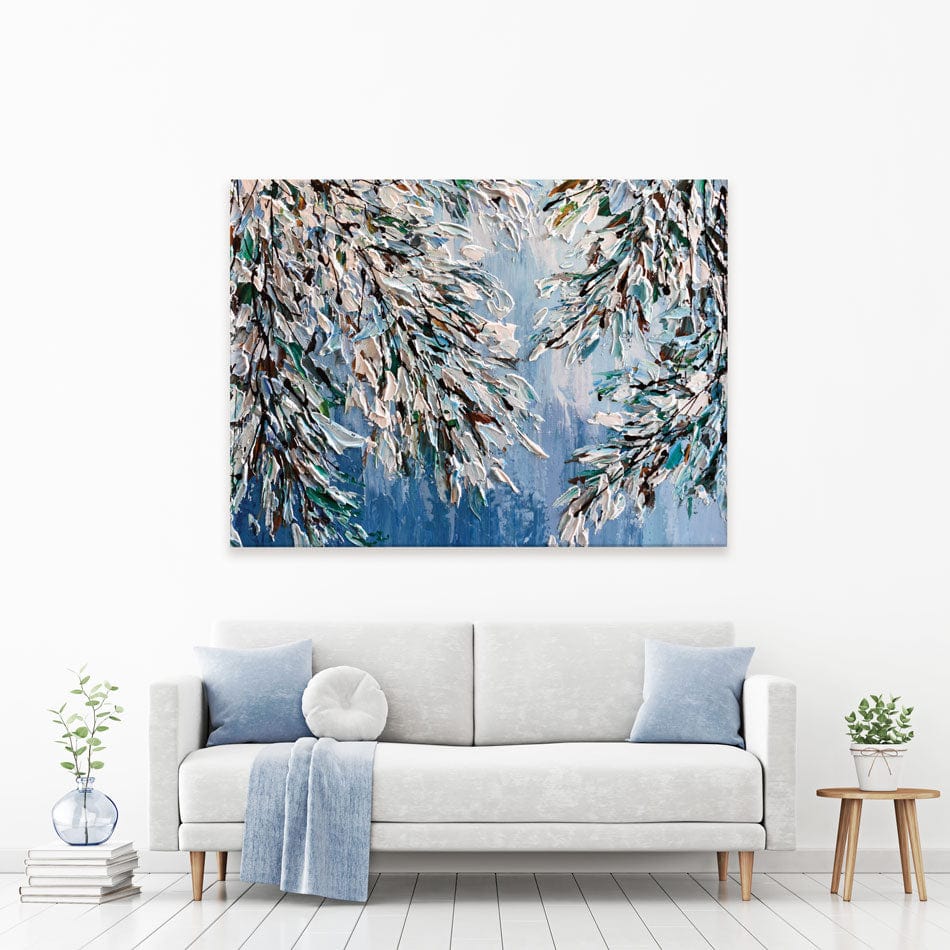 Winter 2 Canvas Print wall art product Olga Tkachyk