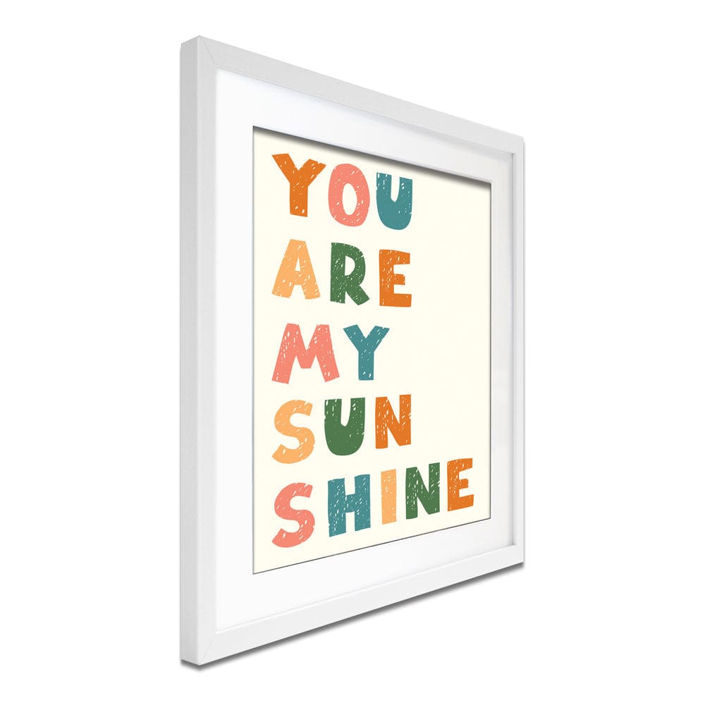You Are My Sunshine Framed Art Print wall art product LizavetaS / Shutterstock